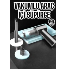 Araç İçi Süpürge Vakumlu Şarjlı Süpürge Filtreli