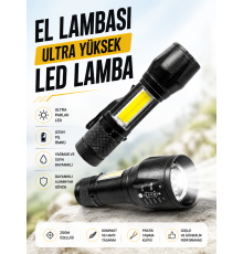 HS-41 EL LAMBASI Ultra Yüksek Led Lamba