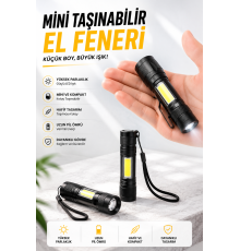 Işıldak El Feneri Kamp Lambası Mini Taşınabilir Acil Durum Lambası Fener Led Işık