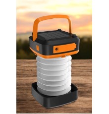 Güneş Enerjili Led Lamba Kamp Lambası Katlanabilir Lamba USB Şarjlı