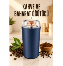 Kahve Ve Baharat Öğütücü Paslanmaz Çelik Dayanıklı Kolay Kullanım