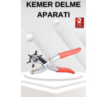 Kemer Delme Makinesi Aleti Kemer Delme Pensi Kumaş Kemer Ayakkabı Deri