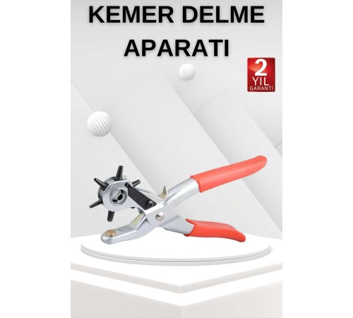 Kemer Delme Makinesi Aleti Kemer Delme Pensi Kumaş Kemer Ayakkabı Deri