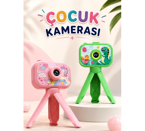 Çocuklara Özel Dijital LCD Ekran 1080P HD Görüntü Kaliteli