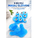 9 BİLYELİ MASAJ ELDİVENİ KAN DOLAŞIMINI HIZLANDIRAN VE CİLT GENÇLEŞTİREN