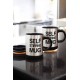 Yazılı Mug Kupa Karıştırıcı Özelliği Ve Paslanmaz Çelik