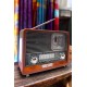 Nostaljik Radyo USB,AUX Ve SD Kart Girişli Bluetooth Bağlantılı