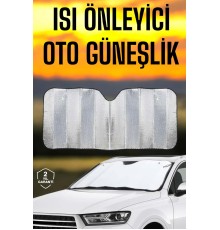 Oto Güneşlik Isı Önleyici Tüm Araçlara Uyumlu UV Işınlarına Karşı
