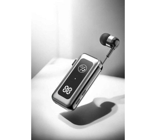 Kablolu Makaralı Bluetooth Kulaklık Uzun Pil Ömrü Dijital Göstergeli