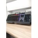 Q Klavye RGB Işıklı Klavye Ve Mouse Seti Kablolu Mouse Hediyeliş
