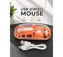 Fare Mouse Çift Modlu Kablosuz Bağlantılı 2.4GHz Destekli