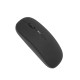 Siyah Wireless Kablosuz Sessiz Mouse Bluetooth Bağlantılı