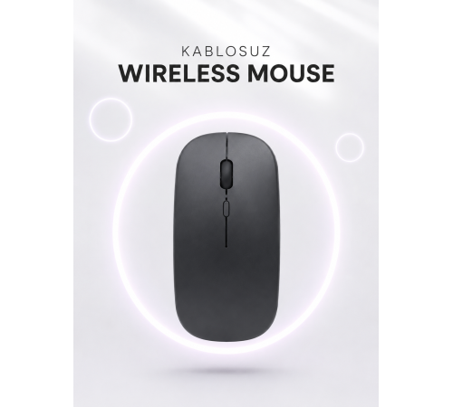 Profesyonel Mouse Wireless Faresi Bluetooth Bağlantılı