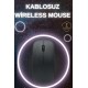 Profesyonel Mouse Wireless Faresi Bluetooth Bağlantılı