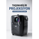 Taşınabilir Projeksiyon 64 GB Dahili Depolama