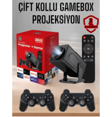 Android Projeksiyon ve Çift Kollu Game Box