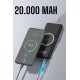 Powerbank Taşınabilir 10.000 Mah Hızlı Şarj Dijital Göstergeli