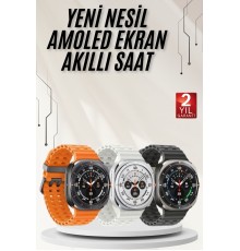 Akıllı Saat Müzik Dinleme Nabız Ölçer NFC ve GPS Uyumlu Sesli Asistan