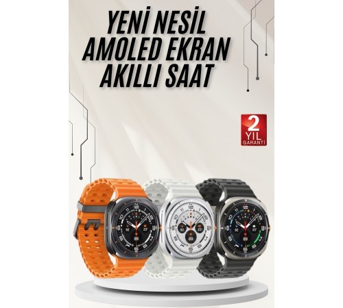 Akıllı Saat Müzik Dinleme Nabız Ölçer NFC ve GPS Uyumlu Sesli Asistan