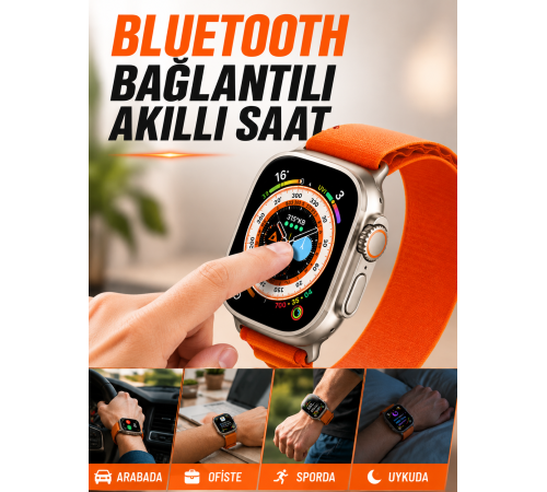 BLUETOOTH BAĞLANTILI AKILLI SAAT
