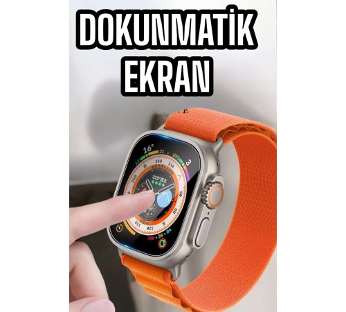 Akıllı Saat Uyku ve Spor Takibi Yeni Nesil Bluetooth Bağlantılı Amoled Ekran
