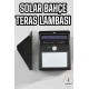Güneş Enerjili Bahçe Lambası Solar Gece Aydınlatma Sensörlü Lamba