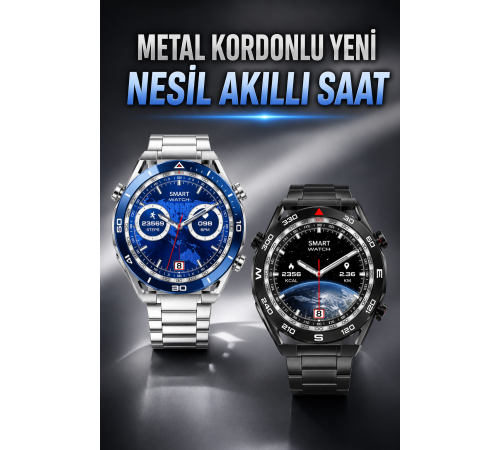 Akıllı Saat 2024 Model Arama Cevaplayan Uyku ve Sağlık Takibi