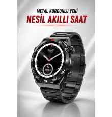 Akıllı Saat Yeni Nesil Bluetooth Bağlantılı Uyku ve Sağlık Takibi NFC ve GPS