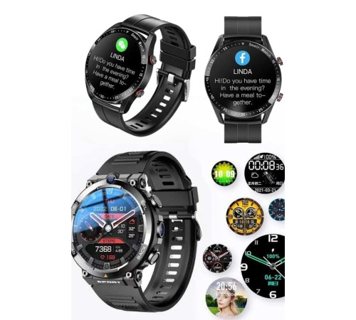 ENTEGRE GPS VE GENİŞ SPOR MODU SEÇENEKLERİYLE AKILLI SAAT