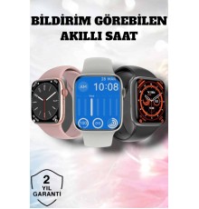Akıllı Saat Adım Sayar, Kalp Atışı İzleme Dokunmatik Bluetooth Bağlantılı
