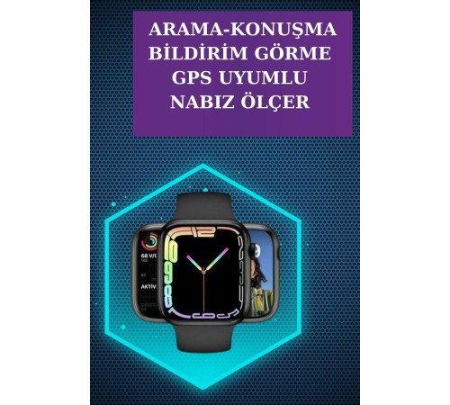 Yeni Nesil Akıllı Saat ve Kablosuz Kulaklık Kampanyası İkili Set Bluetooth Bağlantılı