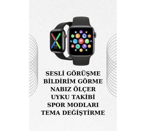 İkili Set Dev Kampanya Ucuz Kulaklık Ucuz Akıllı Saat Gürültü Önleyici Uzun Pil Ömrü