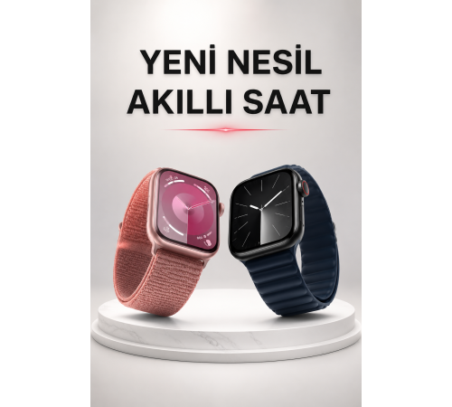 Akıllı Saat İos Andorid Destekli Arama Özeliği Sensörlü Bluetooth Bağlantılı