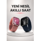 Akıllı Saat İos Andorid Destekli Arama Özeliği Sensörlü Bluetooth Bağlantılı
