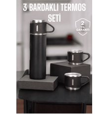 500 ml Kapasiteli Taşınabilir Basınçlı Termos Seti Günlük Kullanım için İdeal