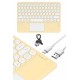 Android ve İOS Uyumlu Bluetooth Klavye Touchpad Slim Kablosuz Wifi Q Klavye