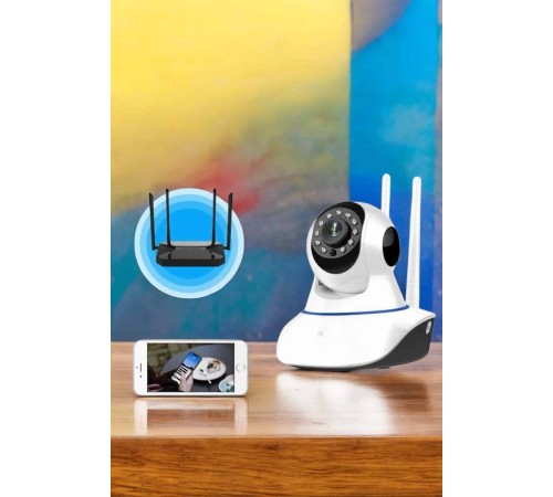 Wifi Kamera Ev Kamerası Gece Görüşlü Kablosuz Bebek Izleme Kamerası