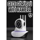 Ev Kamerası Wifi Kamerası Video Kayıt Çift Yönlü Hareket Sensörü Bebek