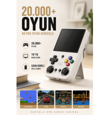 Yeni Nesil Taşınabilir Oyun Konsolu 20 Bin Oyunlu Oyun Cihazı