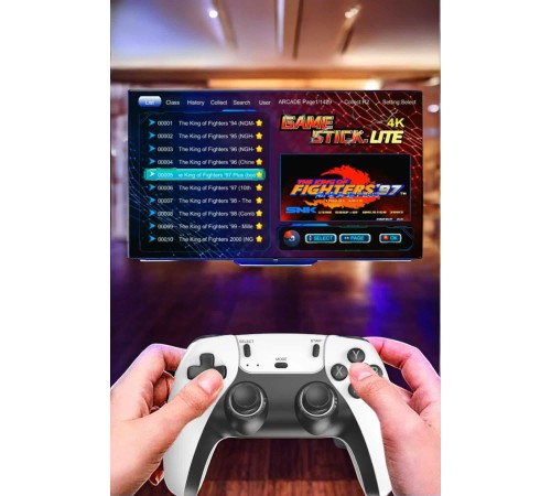 Joystick Çift Kollu Oyun Kolu Retro Oyun Yüksek Çözünürlüklü 3D Game
