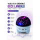 Gökyüzü Temalı Bluetooth Ve Hoparlörlü Şarjlı Çocuk Gece Lambası