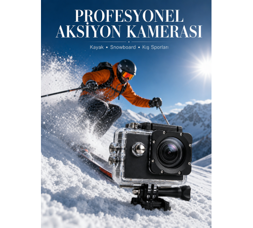 1080P AKSİYON KAMERASI