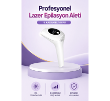 IPL Lazer Epilasyon Aleti 5 Kademeli Güç Ayarlı