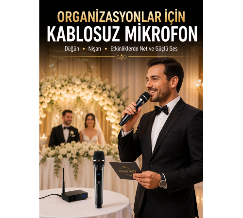ÇİFT MİKROFON SETİ