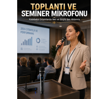 Çift Mikrofon Seti Profesyonel Ses Performansı