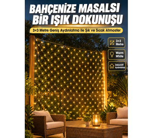 Sıcak Gün Işığı LED ile Geniş Alanlarda Göz Alıcı Dekorasyon
