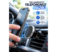 Havalandırma Izgarası İçin Manyetik Araç Telefon Tutucu
