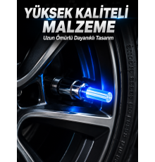 4 Adet LED Lastik Sibop Işığı Otomobil İçin Hareket Sensörlü