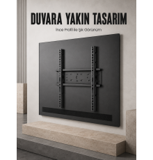 Sabit Televizyon Askı Aparatı 50