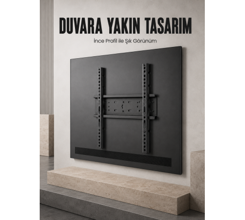 Sabit Televizyon Askı Aparatı 50